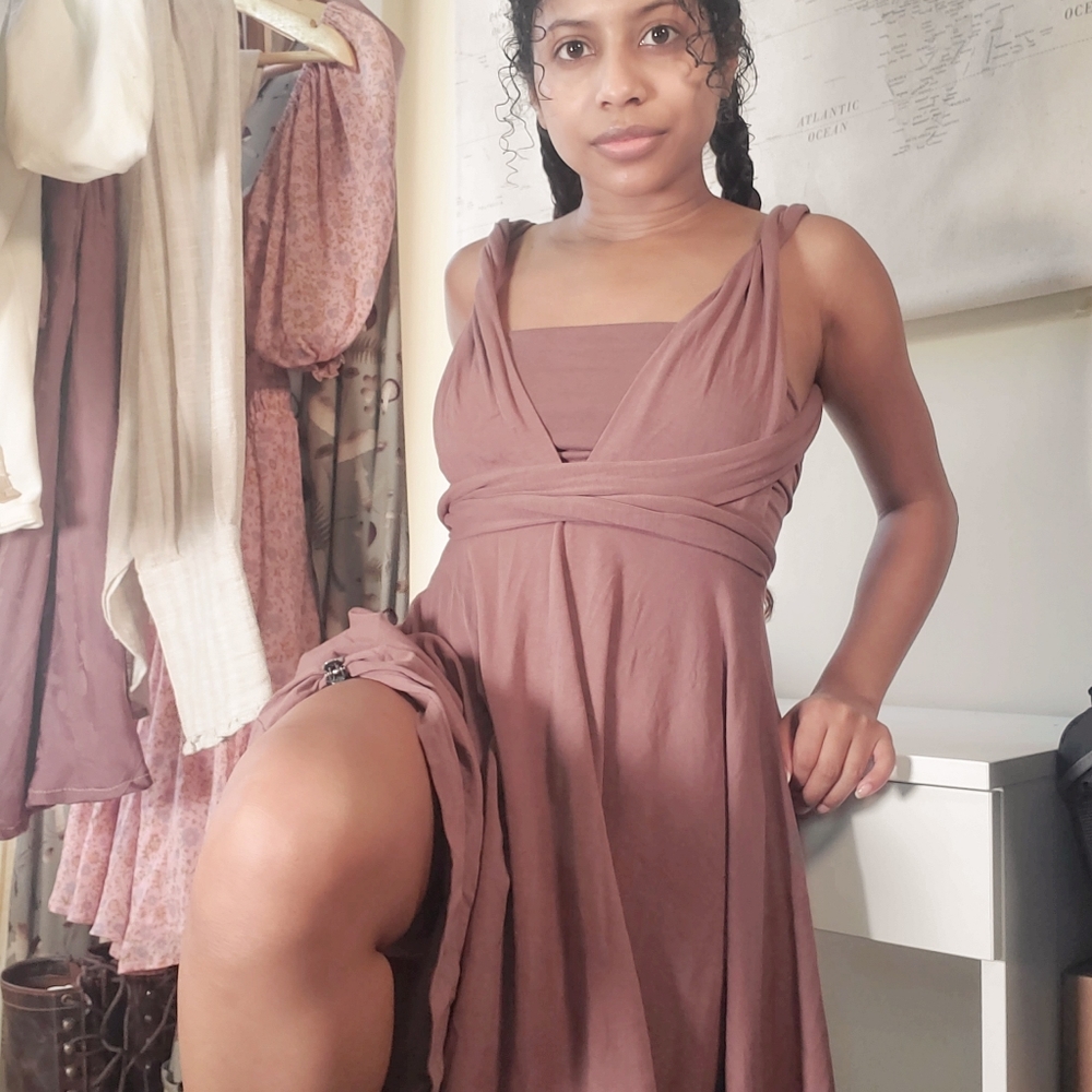 Synergy Organics Infinity Wrap Dress